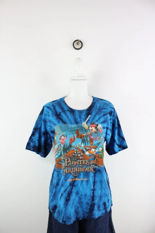 Vintage Pirates of the Caribbean T-Shirt (XL)-- Anti-Pilling Machine Wash Handmade