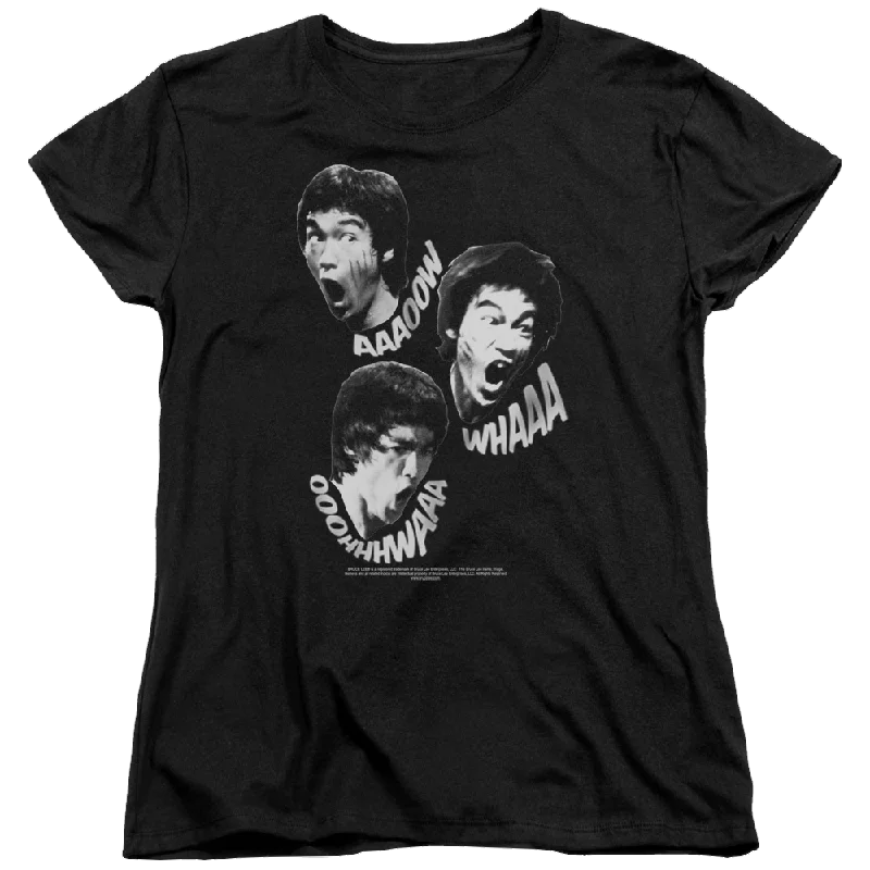 Bruce Lee Sounds Of The Dragon - Women's T-Shirt-- Terry Blend Velvet Blend Canvas Blend