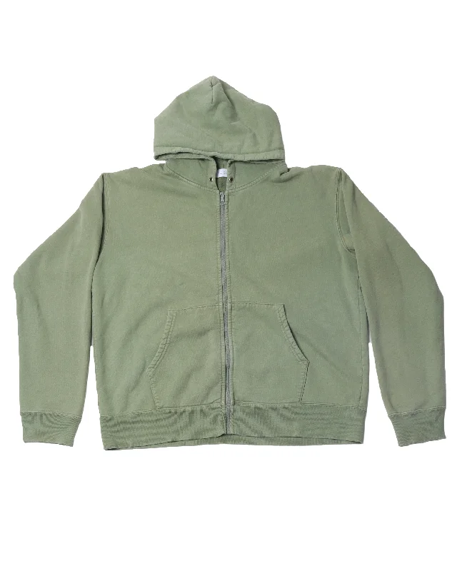 Zip Up Sweat Shirt-- Faux Fur Fabric Real Fur Fabric Shearling Fabric