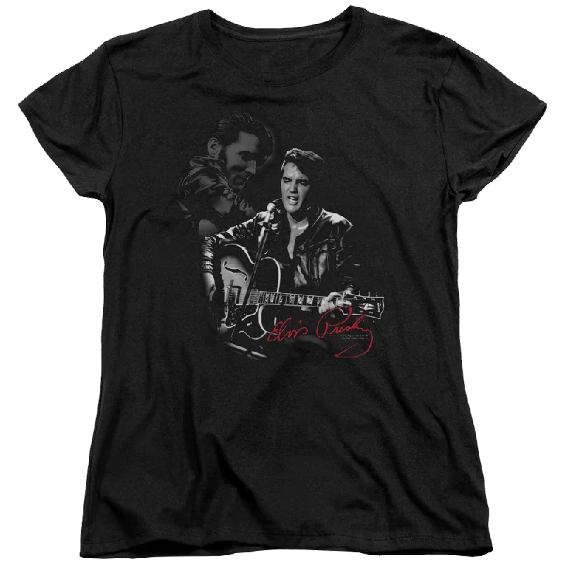 Elvis Presley Show Stopper - Women's T-Shirt-- Oversized T-Shirt Spandex breathable