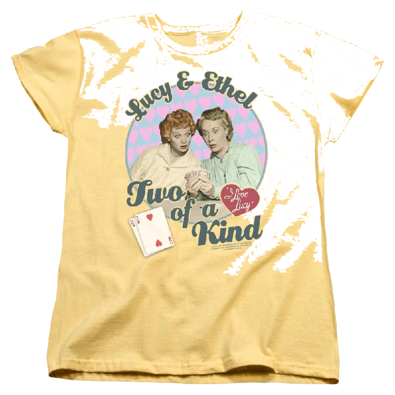 I Love Lucy Two Of A Kind Women's T-Shirt-- Layered Multi-layer Single Layer