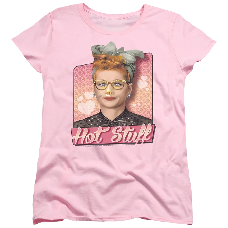 I Love Lucy Hot Stuff Women's T-Shirt-- Modern Contemporary Chic
