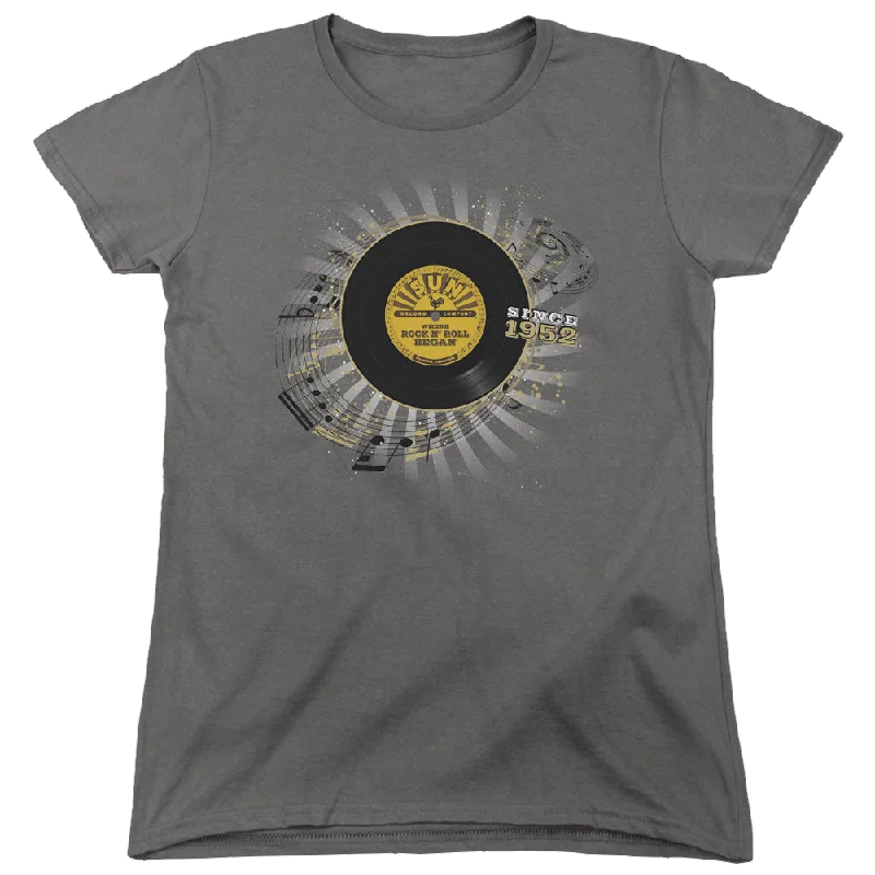 Sun Records Established - Women's T-Shirt-- Fitted T-Shirt Seamless Stretchy
