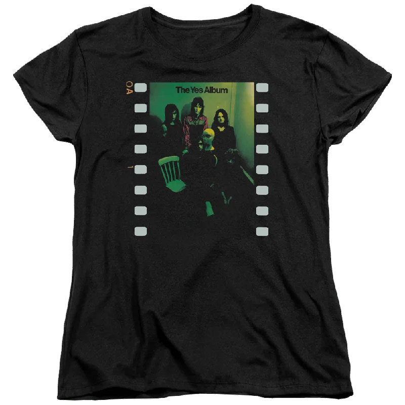 Yes Album Women's T-Shirt-- Rayon Velvet Corduroy