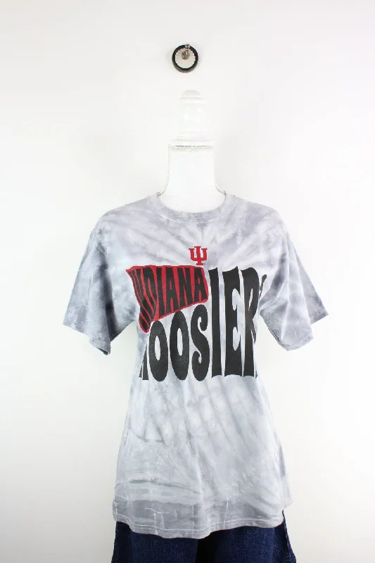 Vintage Indiana Hoosiers T-Shirt (M)-- Front Pockets Side Pockets Patch Pockets