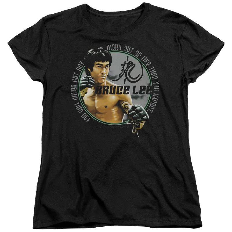 Bruce Lee Expectations - Women's T-Shirt-- Casual Formal Business