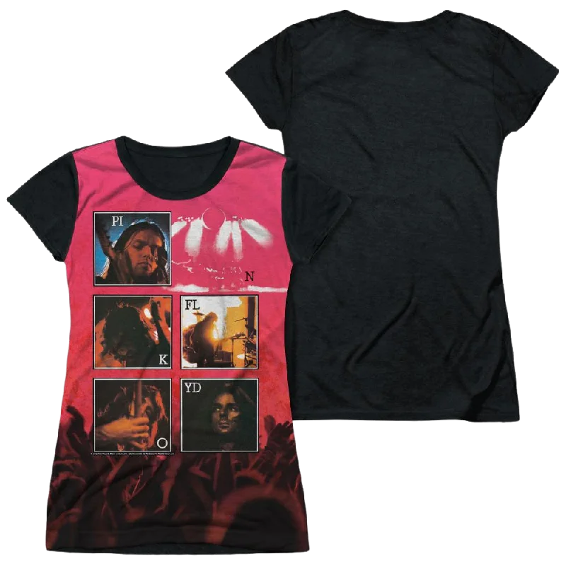 Pink Floyd Live Juniors Black Back T-Shirt-- Cozy Warm Stylish