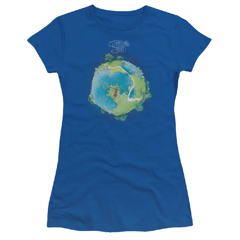Yes Fragile Cover Juniors T-Shirt-- Layered Multi-layer Single Layer