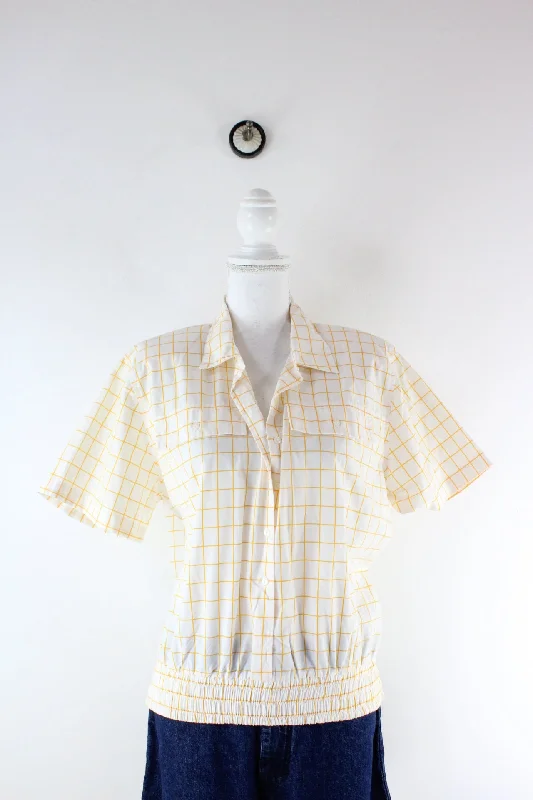 Vintage Mr. Witt Shirt (L)-- Front Pockets Side Pockets Patch Pockets