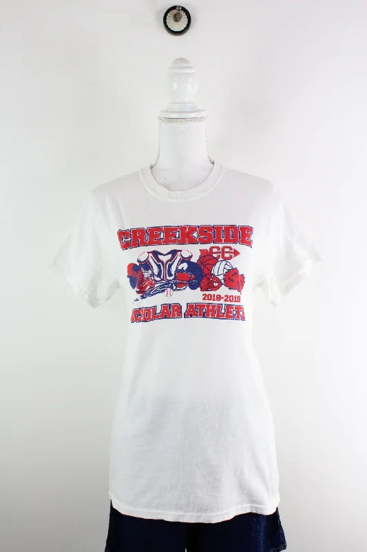 Vintage Creek Side T-Shirt (S)-- Fashionable Trendy Casual
