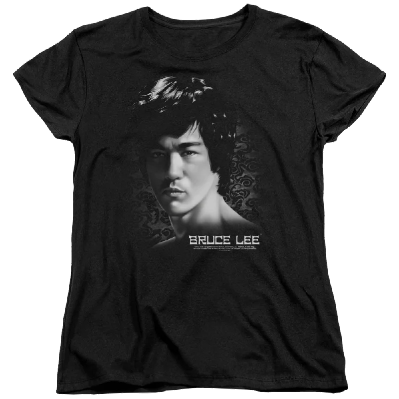 Bruce Lee In Your Face - Women's T-Shirt-- Anti-Pilling Machine Wash Handmade