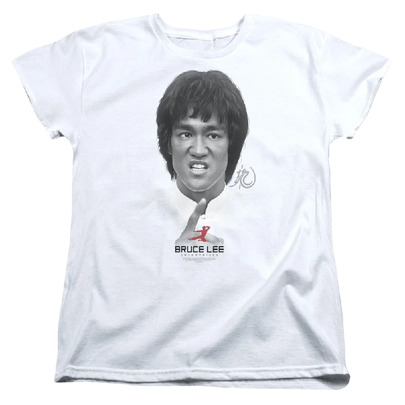 Bruce Lee Self Help - Women's T-Shirt-- Lace Blend Ribbed Blend Corduroy Blend