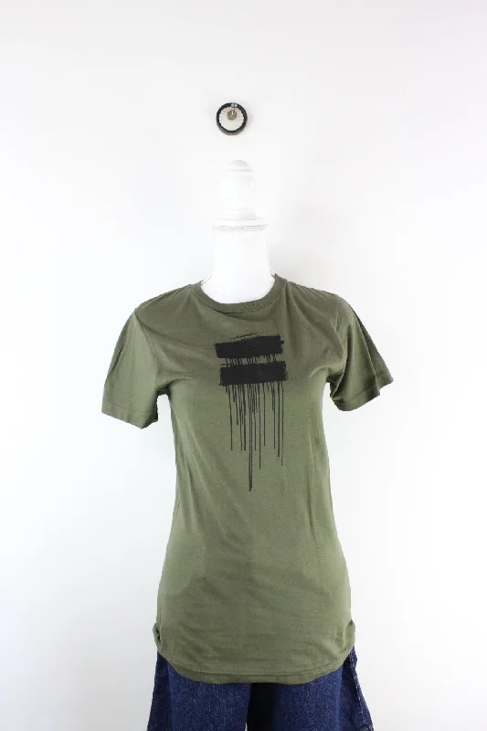 Vintage Bay Island T-Shirt (S)-- Lace Blend Ribbed Blend Corduroy Blend