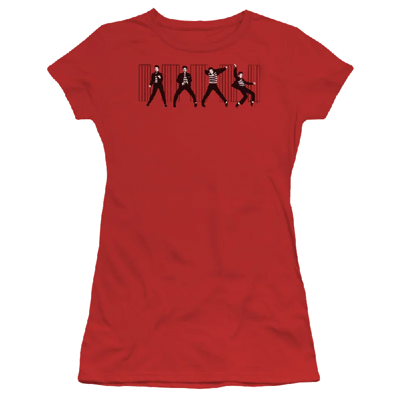 Elvis Presley Jailhouse Rock - Juniors T-Shirt-- Modern Contemporary Chic