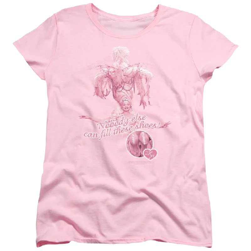 I Love Lucy Nobody Else Women's T-Shirt-- Welt Pockets Slit Pockets Flap Pockets