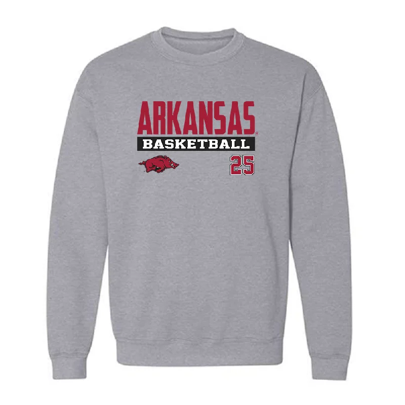 Arkansas - NCAA Women's Basketball : Danika Galea - Classic Fashion Shersey Crewneck Sweatshirt Hoodie with Cropped Fit Short Trendy