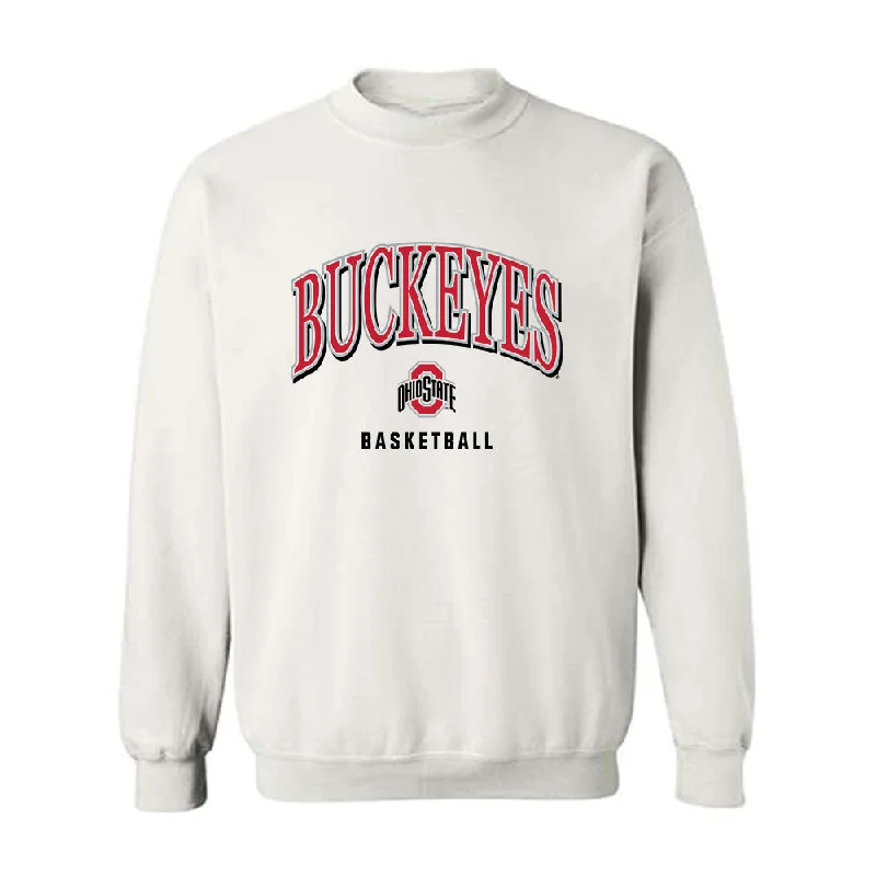 Ohio State - NCAA Women's Basketball : Chance Gray - Classic Shersey Crewneck Sweatshirt Hoodie with Applique Textured Unique