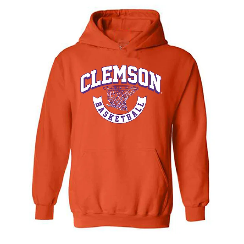 Clemson - NCAA Women's Basketball : Addie Porter - Sports Shersey Hooded Sweatshirt Hoodie with Hem Drawcord Adjustable Customizable