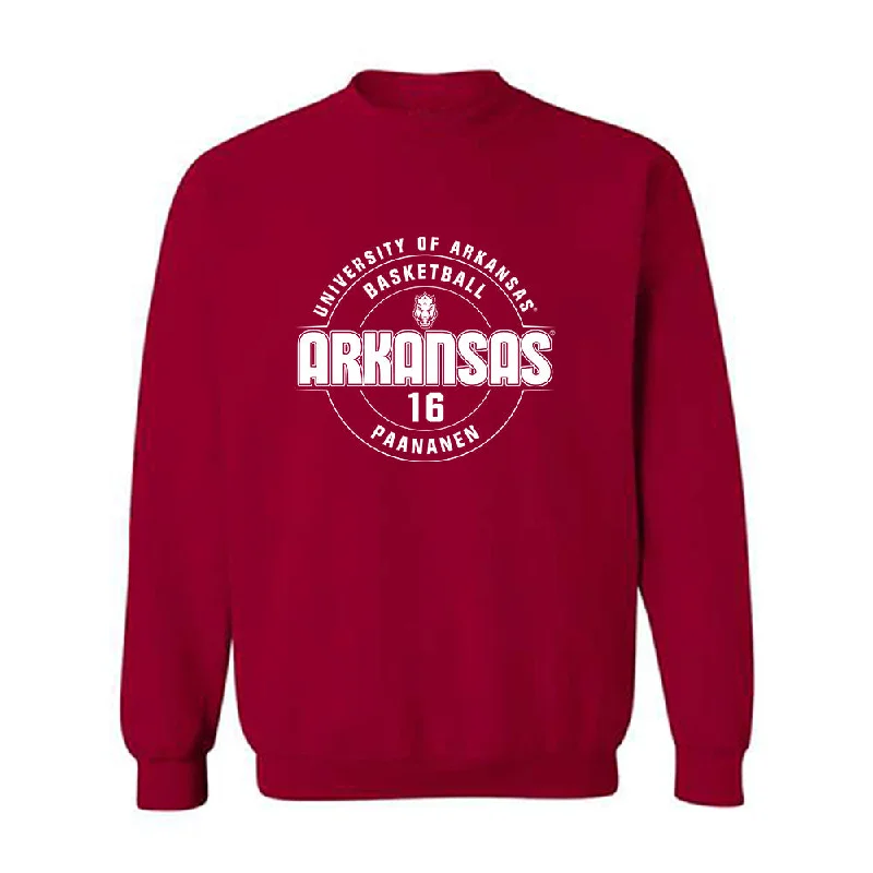 Arkansas - NCAA Women's Basketball : Pinja Paananen - Classic Fashion Shersey Crewneck Sweatshirt Hoodie Sweatshirt Pullover