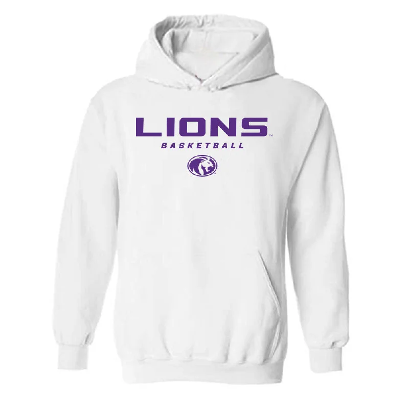 North Alabama - NCAA Women's Basketball : Chrishunti Walker - Classic Shersey Hooded Sweatshirt Hoodie with Puffed Sleeves Voluminous Trendy
