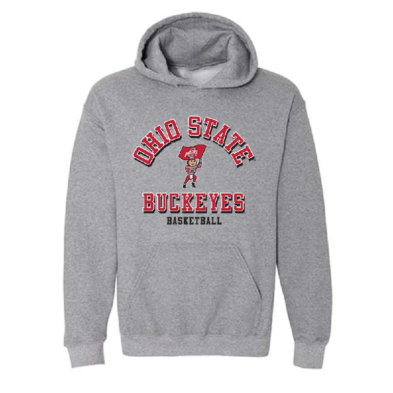Ohio State - NCAA Women's Basketball : Chance Gray - Classic Shersey Hooded Sweatshirt Hoodie with Embroidery Detailed Premium