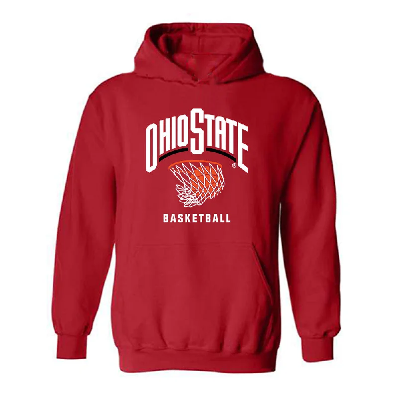 Ohio State - NCAA Women's Basketball : Chance Gray - Sports Shersey Hooded Sweatshirt Hoodie with Print Artistic Unique
