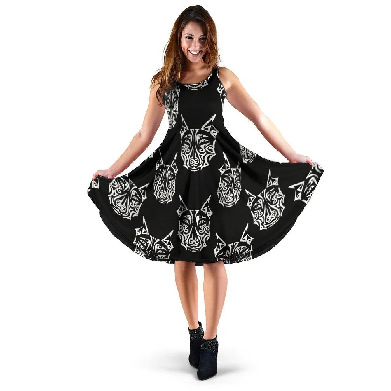 Maori Aztec Pitbull Dress Tunics Chic fashionable
