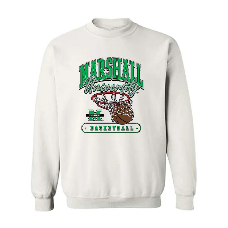 Marshall - NCAA Women's Basketball : TreShondra Williams - Sports Shersey Crewneck Sweatshirt Hoodie with Slit Hem Functional Movement