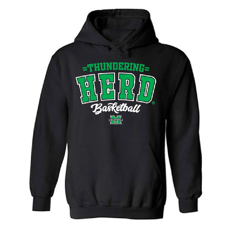 Marshall - NCAA Women's Basketball : TreShondra Williams - Sports Shersey Hooded Sweatshirt Hoodie with Toggle Buttons Decorative Unique