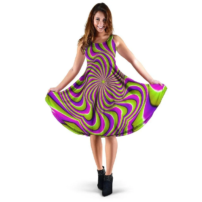 Optical illusion Abstract Dress Tunics Occasion special