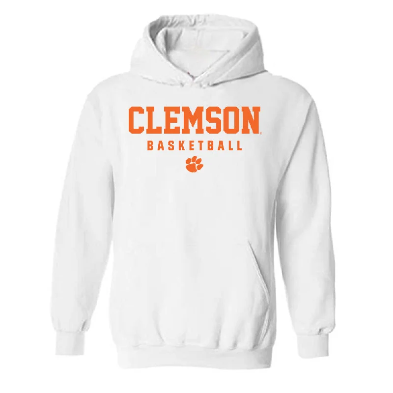 Clemson - NCAA Women's Basketball : Addie Porter - Classic Shersey Hooded Sweatshirt Hoodie with Full-Zip Functional Layering