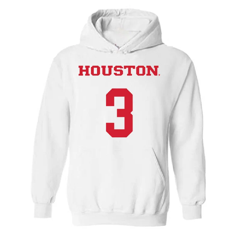 Houston - NCAA Women's Basketball : Gia Cooke - Classic Shersey Hooded Sweatshirt Cotton Hoodie Fleece Lining Warmth