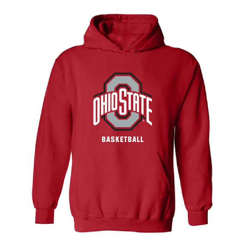Ohio State - NCAA Women's Basketball : Chance Gray - Classic Shersey Hooded Sweatshirt Hoodie with Button Classic Timeless
