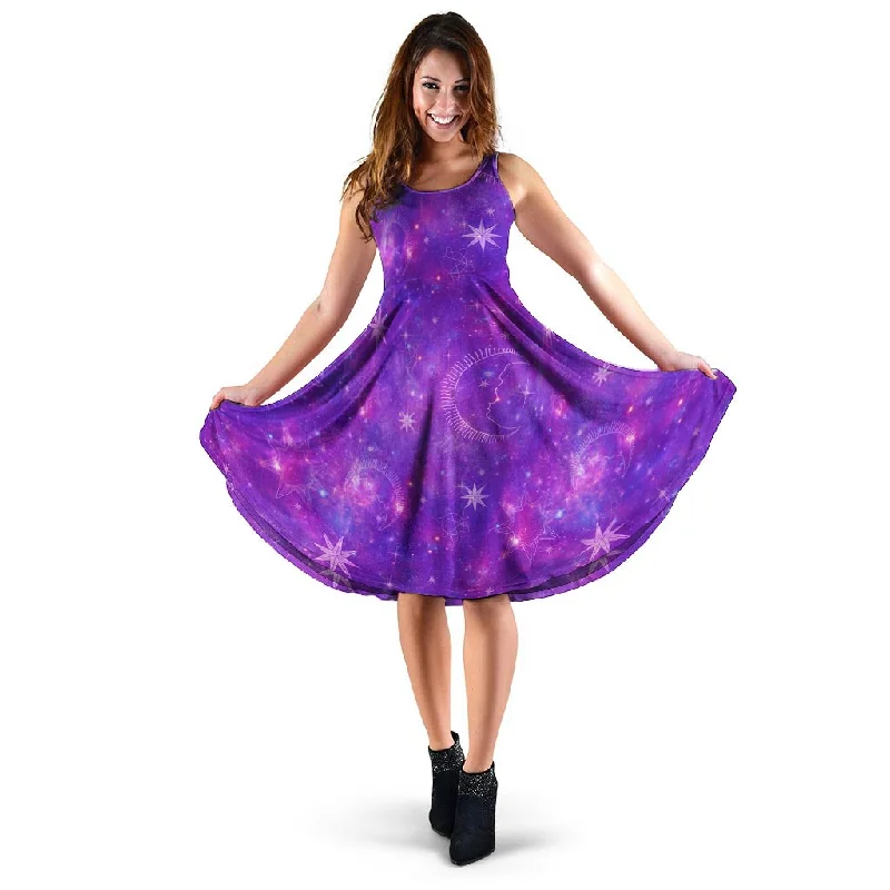 Luna Galaxy Space Dress Tunics Practical durable