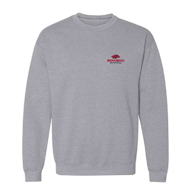 Arkansas - NCAA Women's Basketball : Danika Galea - Crewneck Sweatshirt Hoodie with Mesh Breathable Sporty