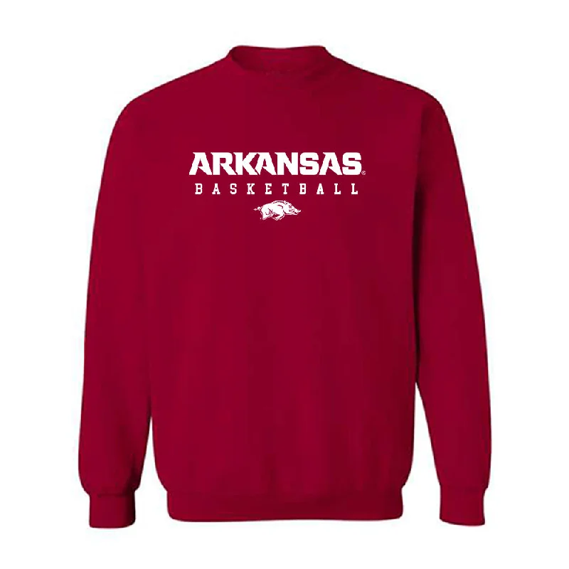 Arkansas - NCAA Women's Basketball : Pinja Paananen - Classic Shersey Crewneck Sweatshirt Hoodie with Velcro Closure Adjustable Secure