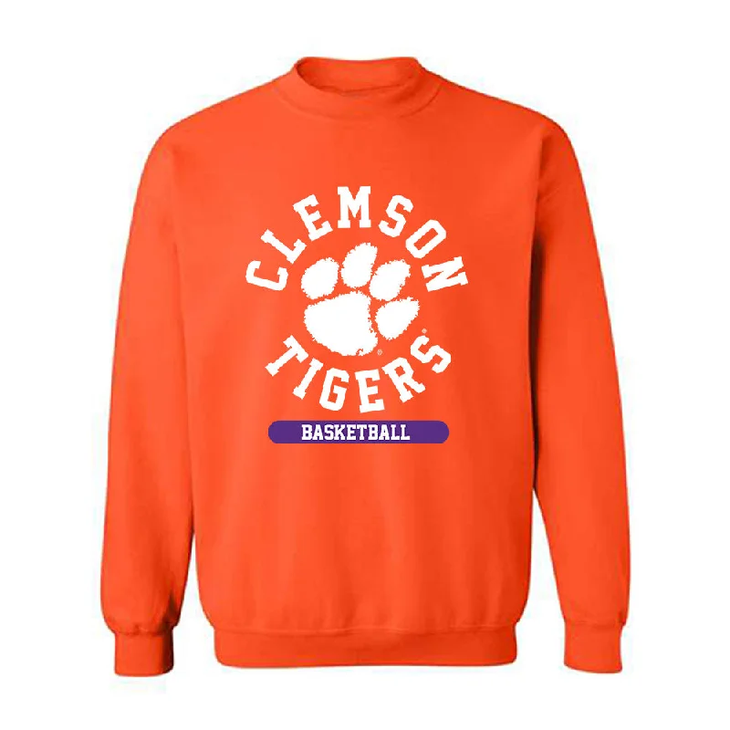Clemson - NCAA Women's Basketball : Addie Porter - Classic Shersey Crewneck Sweatshirt Hoodie with Hem Ribbing Snug Secure