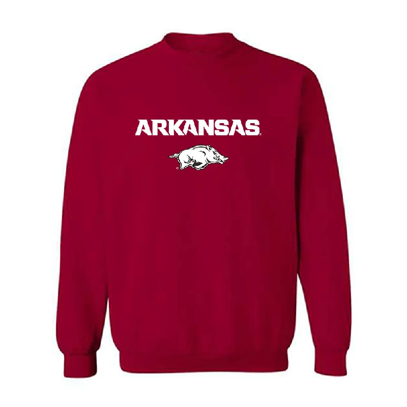 Arkansas - NCAA Women's Basketball : Danika Galea - Classic Shersey Crewneck Sweatshirt Hoodie with Elastic Cuffs Stretchable Comfortable
