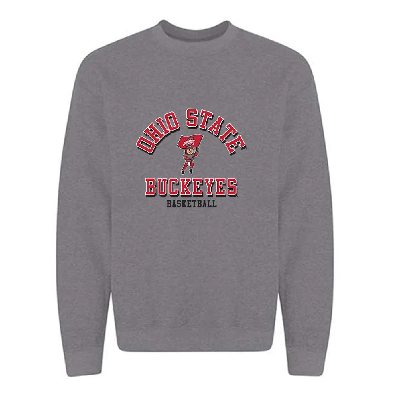 Ohio State - NCAA Women's Basketball : Chance Gray - Classic Shersey Crewneck Sweatshirt Hoodie with Drawcord Adjustable Secure