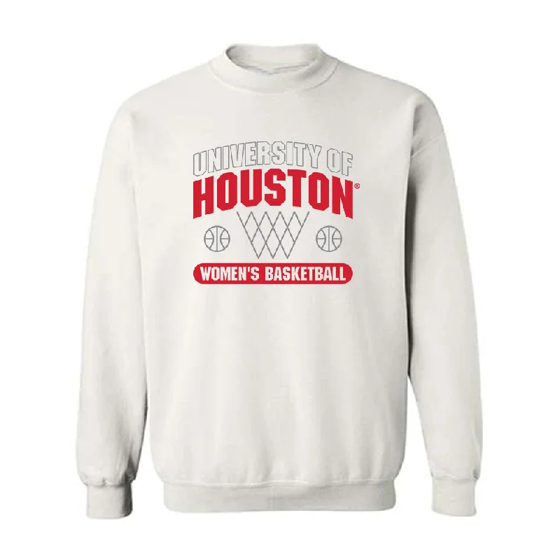 Houston - NCAA Women's Basketball : Gia Cooke - Sports Shersey Crewneck Sweatshirt Hoodie with Drawcord Adjustable Secure