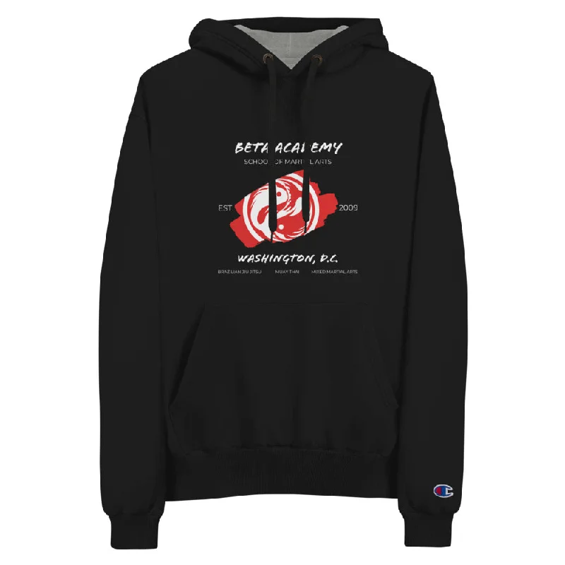 Painted BETA Hoodie Hoodie with Thumb Holes Functional Cozy