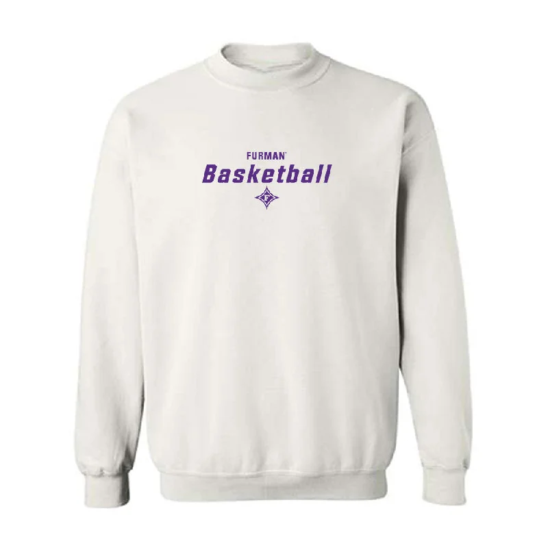 Furman - NCAA Women's Basketball : Jayda Pinder - Classic Shersey Crewneck Sweatshirt Hoodie with Hem Detail Decorative Unique