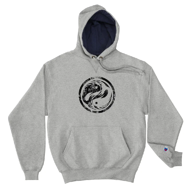 Distressed BETA Logo Unisex Hoodie Hoodie with Neon Bright Vibrant