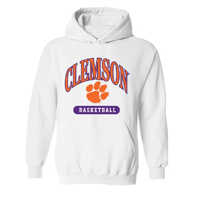 Clemson - NCAA Women's Basketball : Addie Porter - Classic Shersey Hooded Sweatshirt Hoodie with Half-Zip Sporty Casual