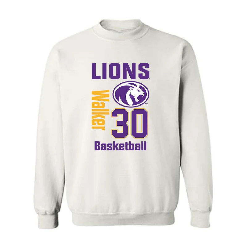 North Alabama - NCAA Women's Basketball : Chrishunti Walker - Classic Fashion Shersey Crewneck Sweatshirt Hoodie with Back Slit Movement Comfort