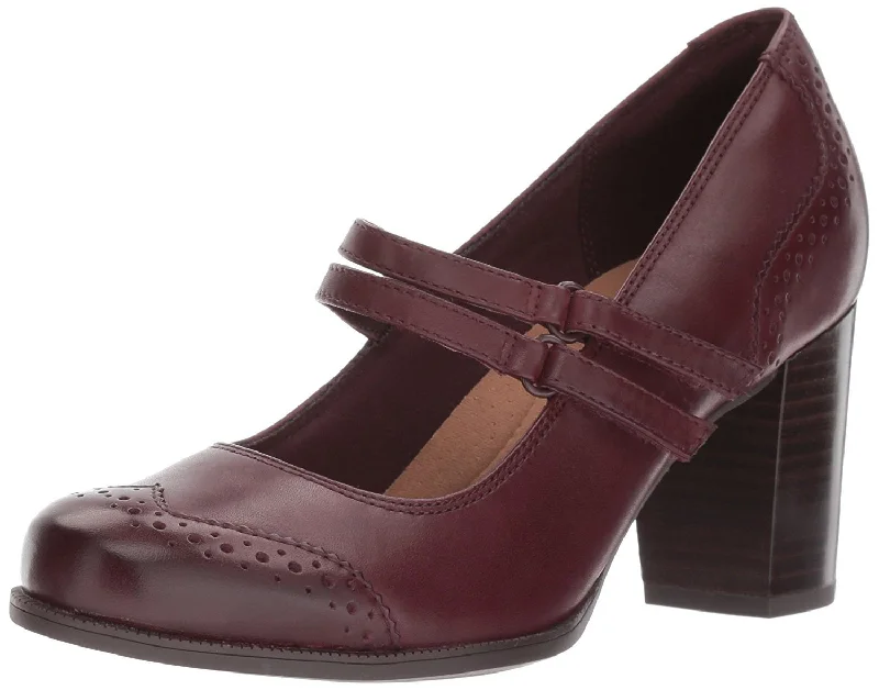 Burgundy Leather