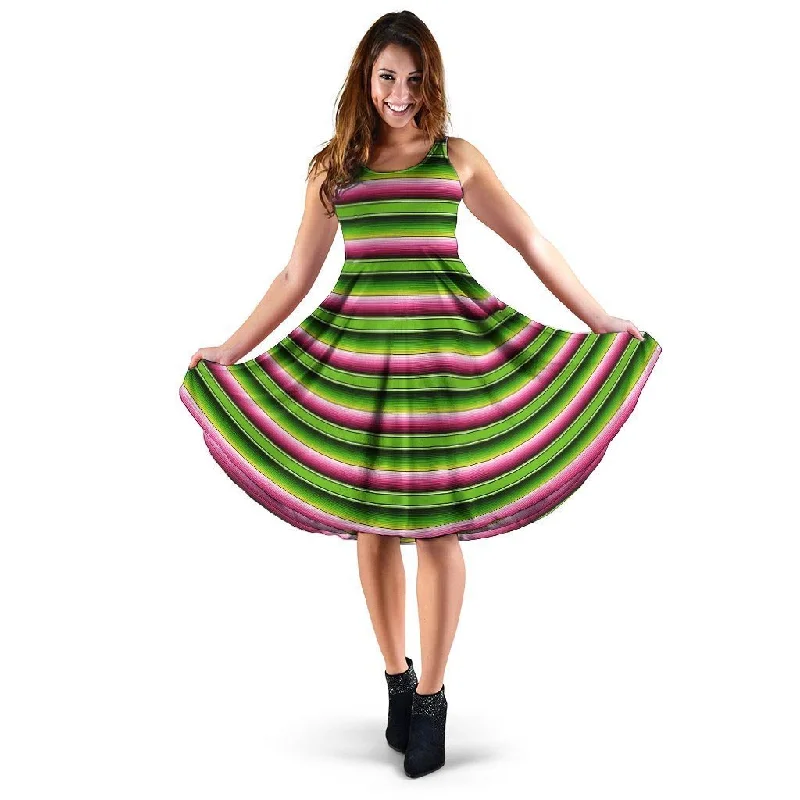 Green Mexican Baja Dress Tunics Hiking breathable