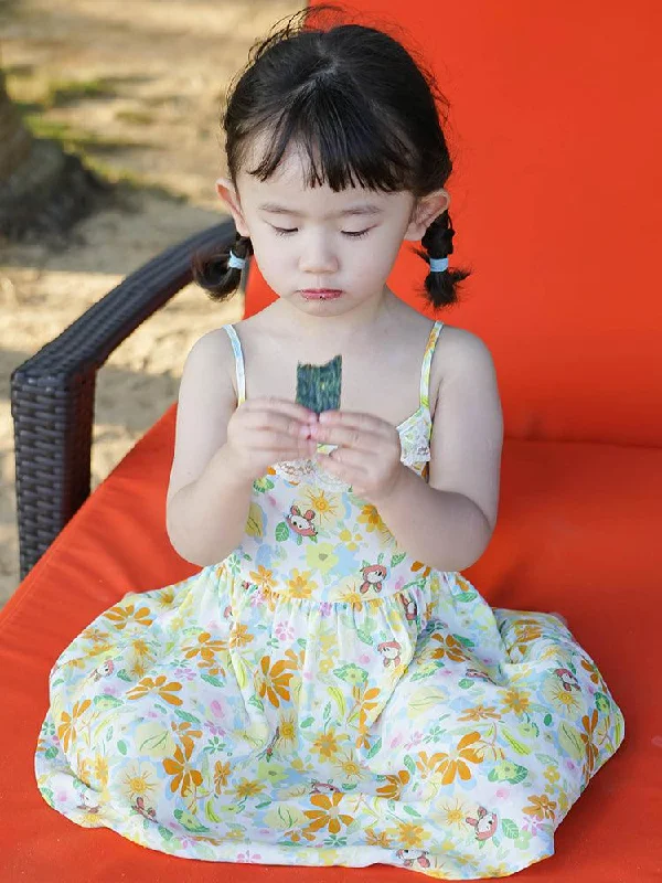 HEADY Printed Slip Dress (Kids) TEST Tunics Plaid country