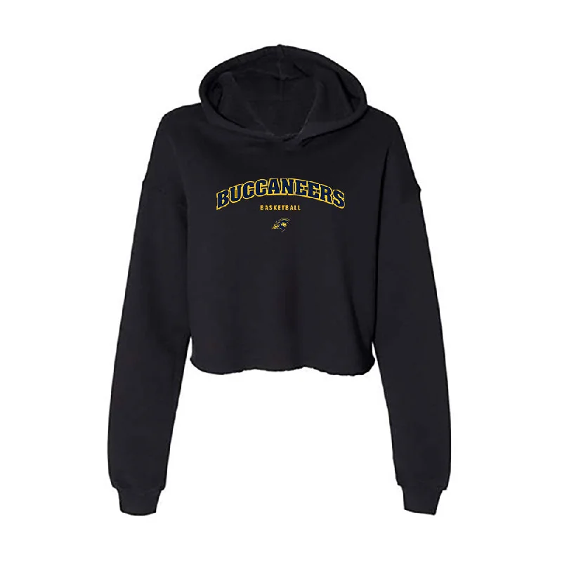East Tennessee State - NCAA Women's Basketball : Jaidyn Harper - Women's Crop Fleece Hoodie Hoodie with Neon Bright Vibrant