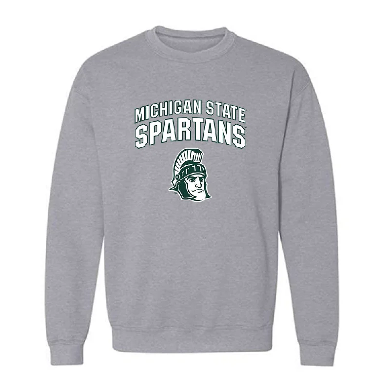 Michigan State - NCAA Women's Basketball : Ines Sotelo - Sports Shersey Crewneck Sweatshirt Hoodie with Neon Bright Vibrant